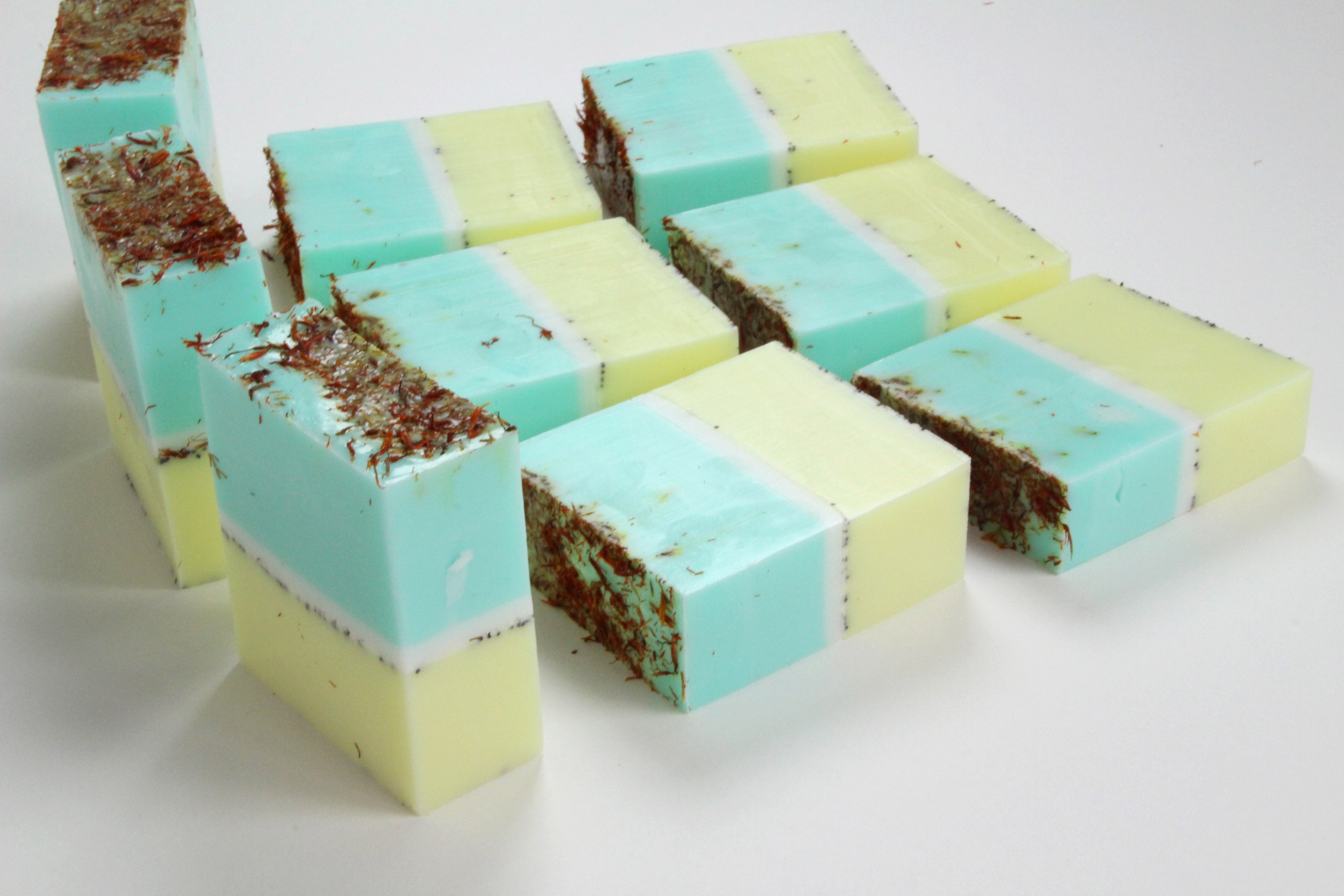 How to Make Lemon & Bergamot Scrub Soap Bars