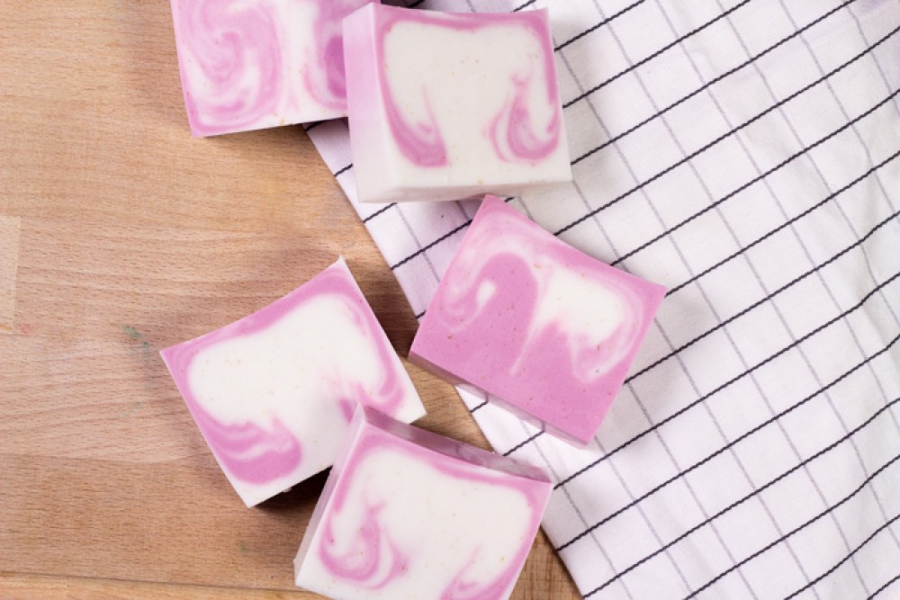 How to make Marbled Spiced Fig Loaf Soap